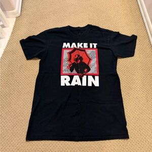 Vintage Air Jordan Make it Rain Basketball Graphic Logo T-Shirt (Men’s Large)